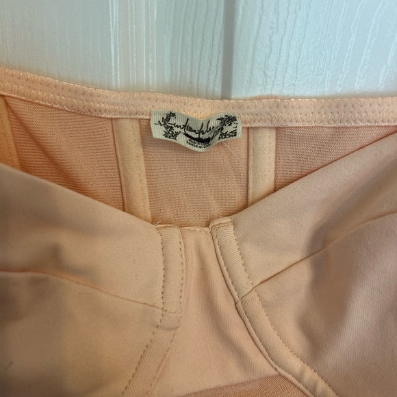 NWOT Free People Intimately, Got Glam Mesh Slip Dress, Large in Pink Salt - Picture 8 of 9